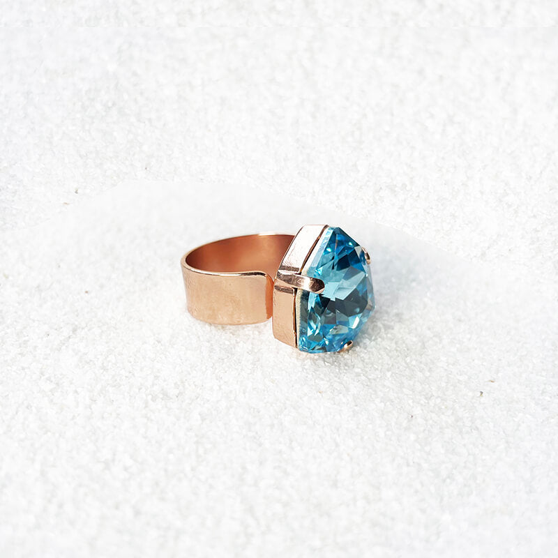 Naya Blue Swarovski Ring