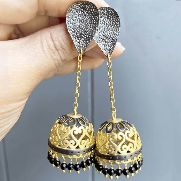Jhumka earrings indian