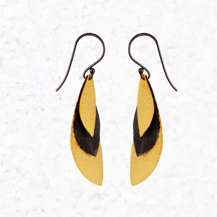 Leaf earrings 