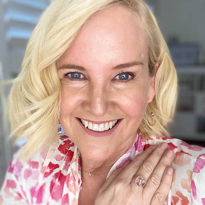 Nikki Parkinson Styling You in Swarovski Earrings and Ring by Bidiliia unique jewellery