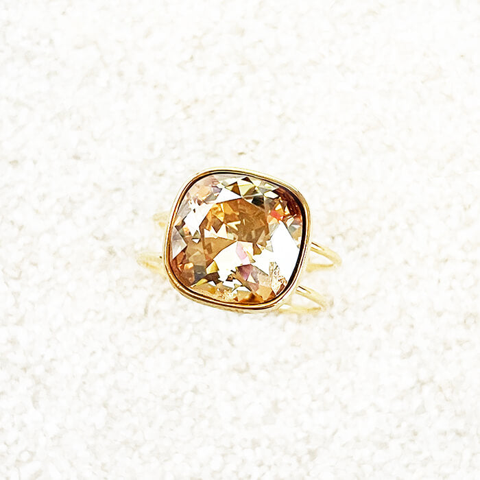 swarovski gold ring 4470 swarovski