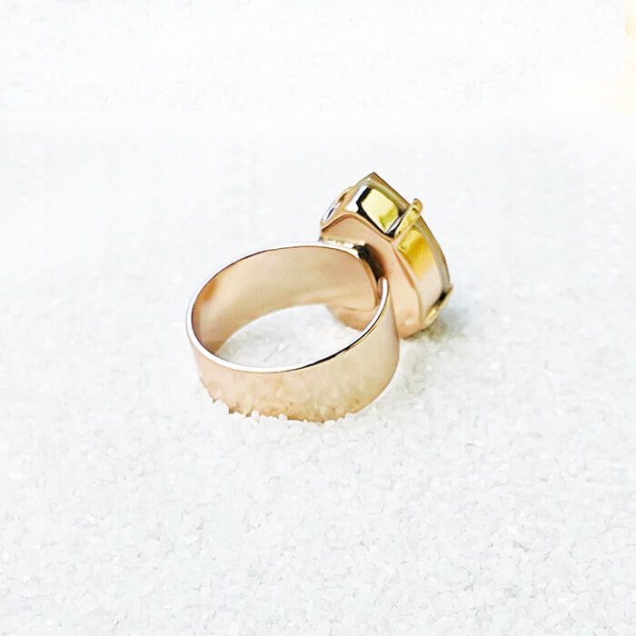 Rose Gold Swarovski RIng back