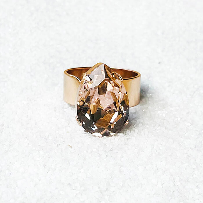 Rose Gold Swarovski RIng