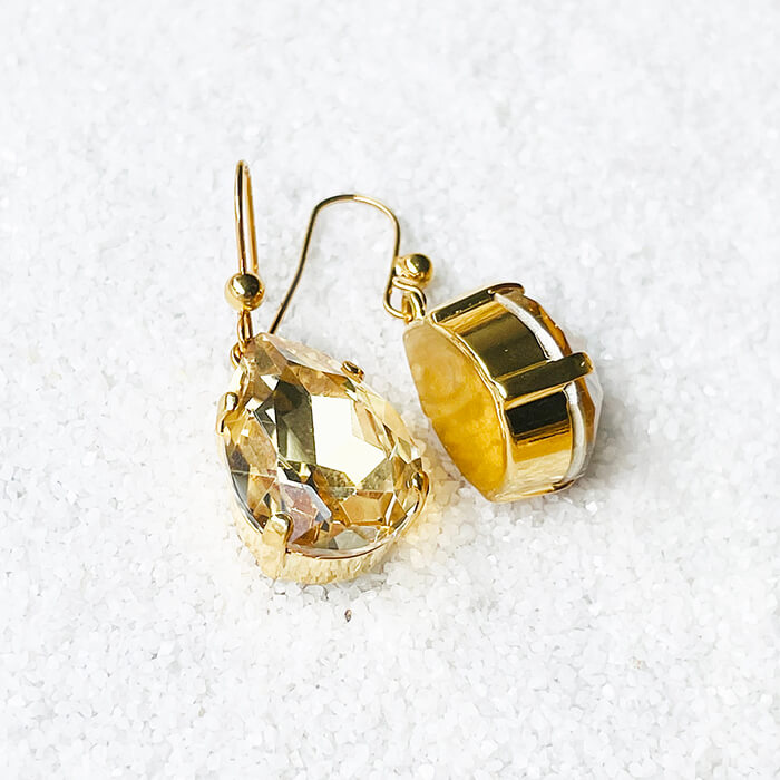 Swarovski Gold Earrings australia