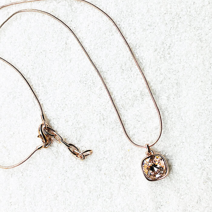 Swarovski Rose Gold Pendant elegant