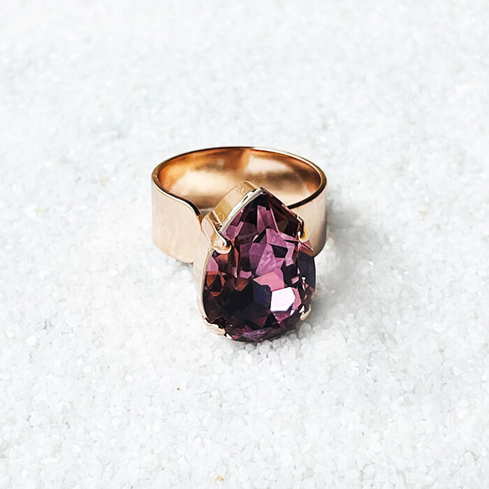 Swarovski Rose Gold Ring 