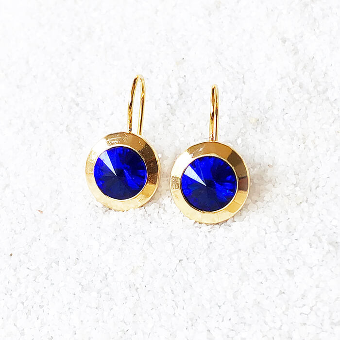 Royal Blue Drop Earrings