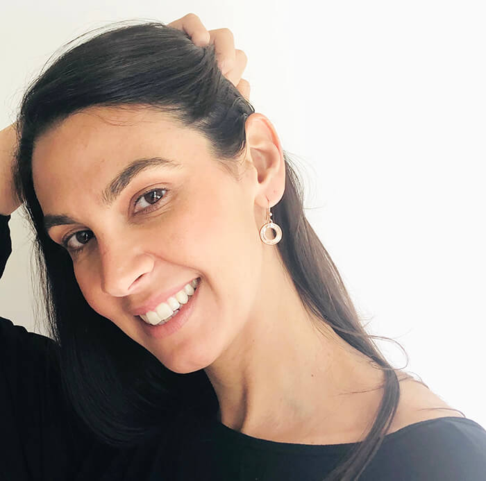 elegant rose gold swarovski crystal drop earrings