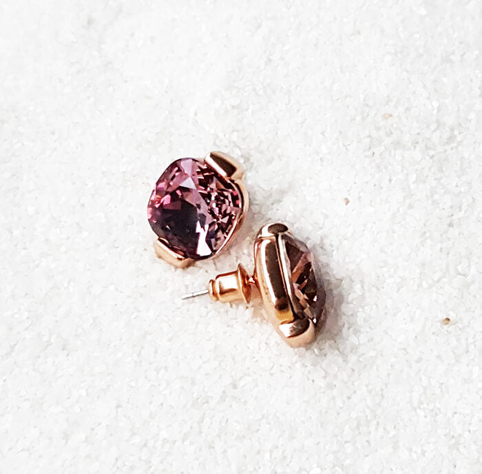 Zene Glam Statement Stud Earrings