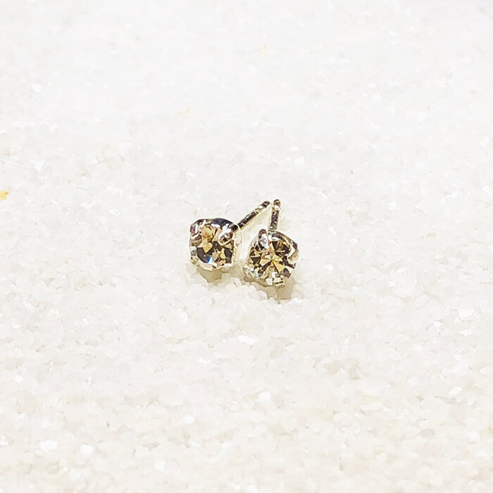 Lola small crystal stud earrings