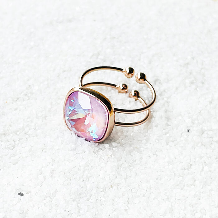 Lavender Swarovski Ring australia 