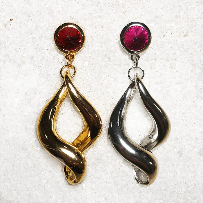 dangle earrings with swarovski crystal elegant unique 