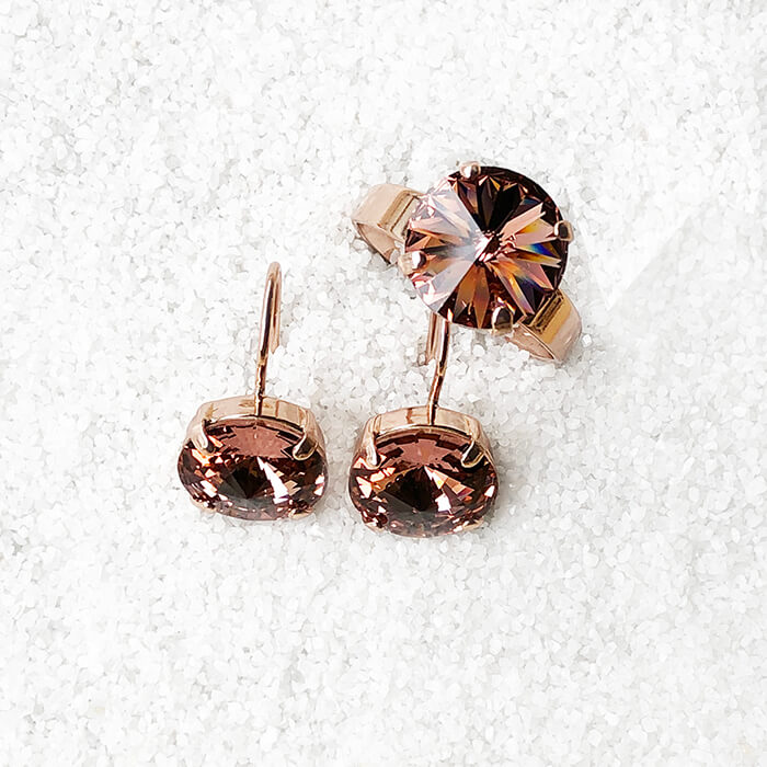 blush rose and rose gold elegant unique jewellery australia