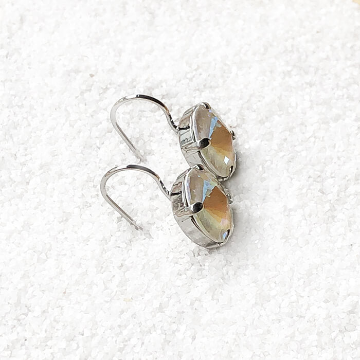 Moonlight Crystal Drop Earrings