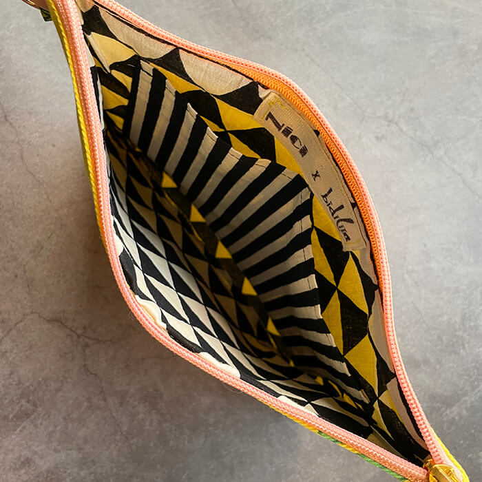 Lady Cheetah Hand Painted Bag