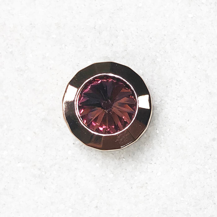 antique pink swarovski and rose gold statement ring Maui