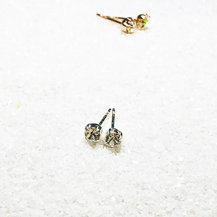 Lola small crystal stud earrings