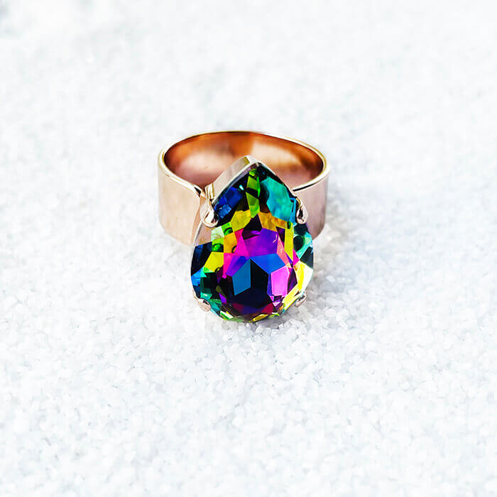 Swarovski Rainbow Ring