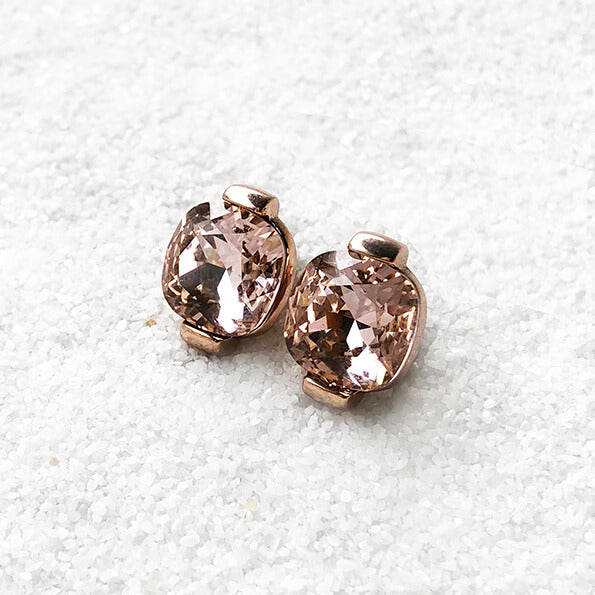 Swarovski Rose Gold Earrings unique