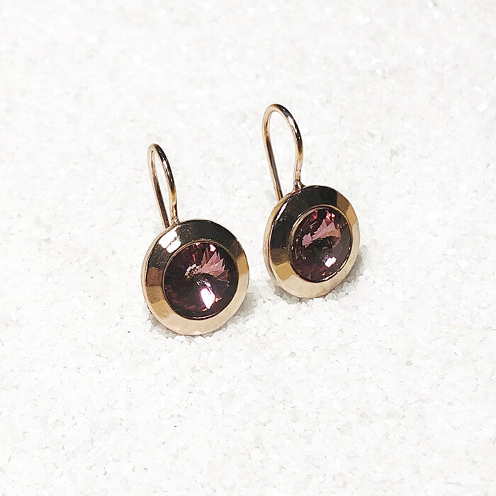 Rose gold cheap earrings for sale