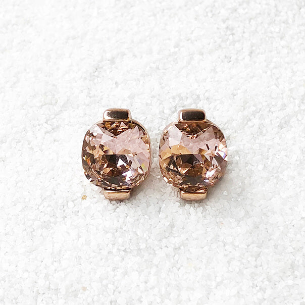 Swarovski Rose Gold Earrings