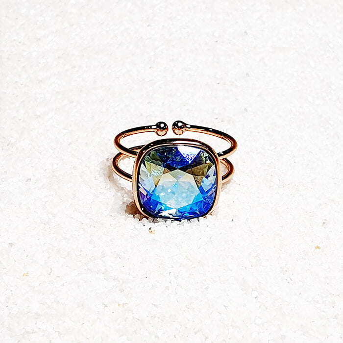Swarovski Blue Sapphire Ring