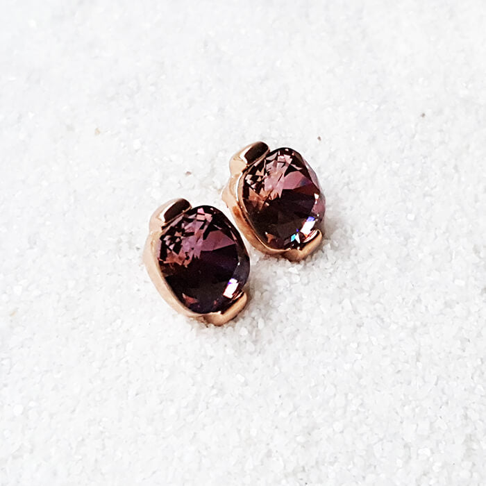 Zene Glam Statement Stud Earrings