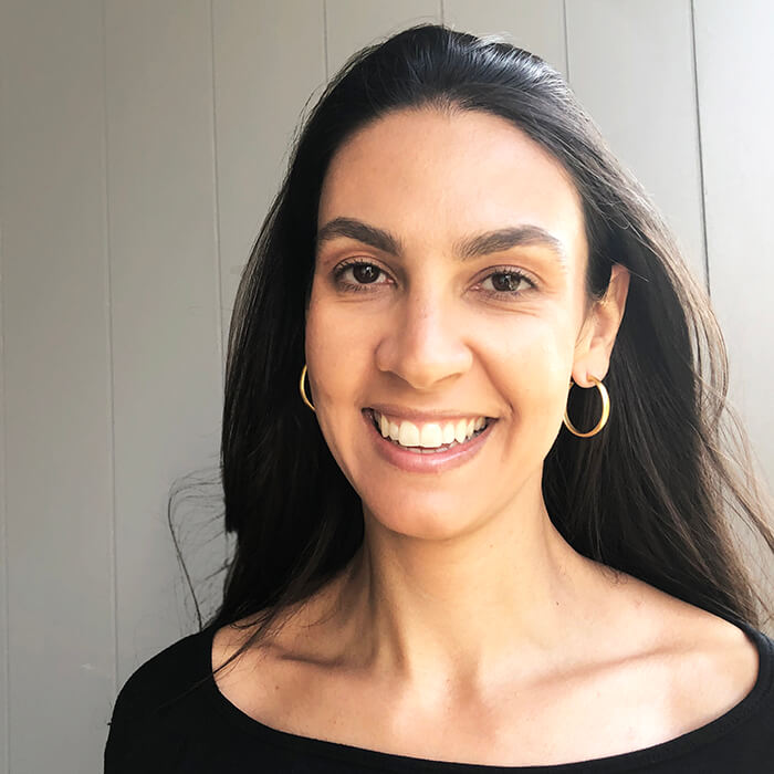 Thick Gold hoops on model