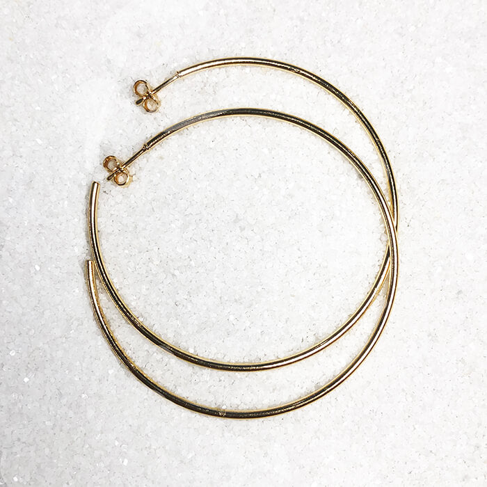 50mm gold hoops deals