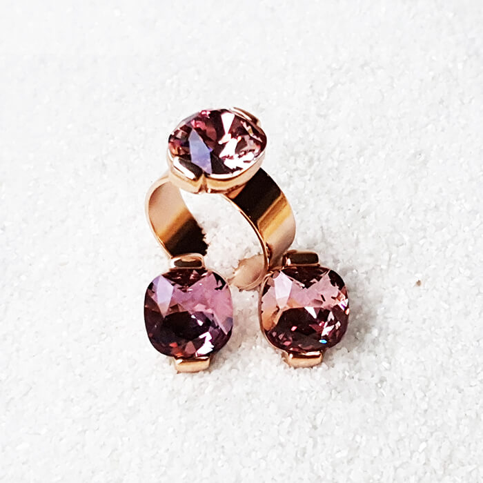 Zene Glam Statement Stud Earrings