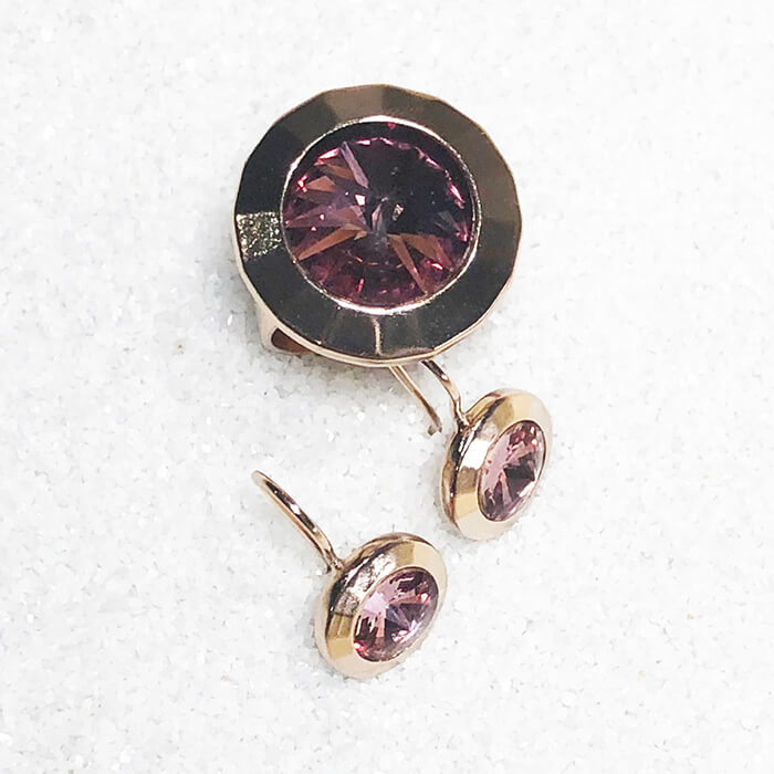 unique jewellery australia rose gold and swarovski