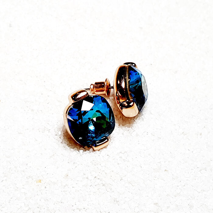 Swarovski Blue Earrings | Bermuda Blue Swarovski